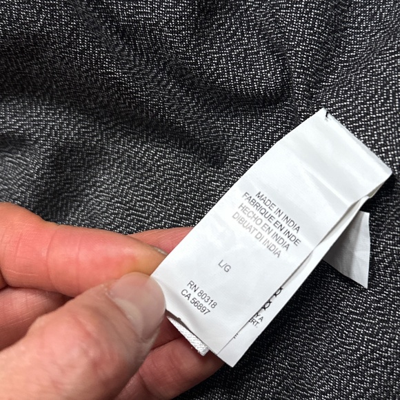 Lucky Brand Black Label Titan Slim Leather Moto Brando Jacket Black Mens Large - Picture 9 of 12